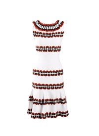 Mesh Farandole sleeveless dress - Multicolour