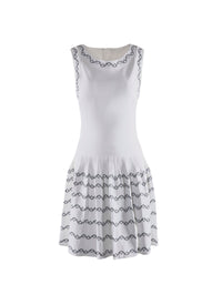 Sleeveless dress - Intense White