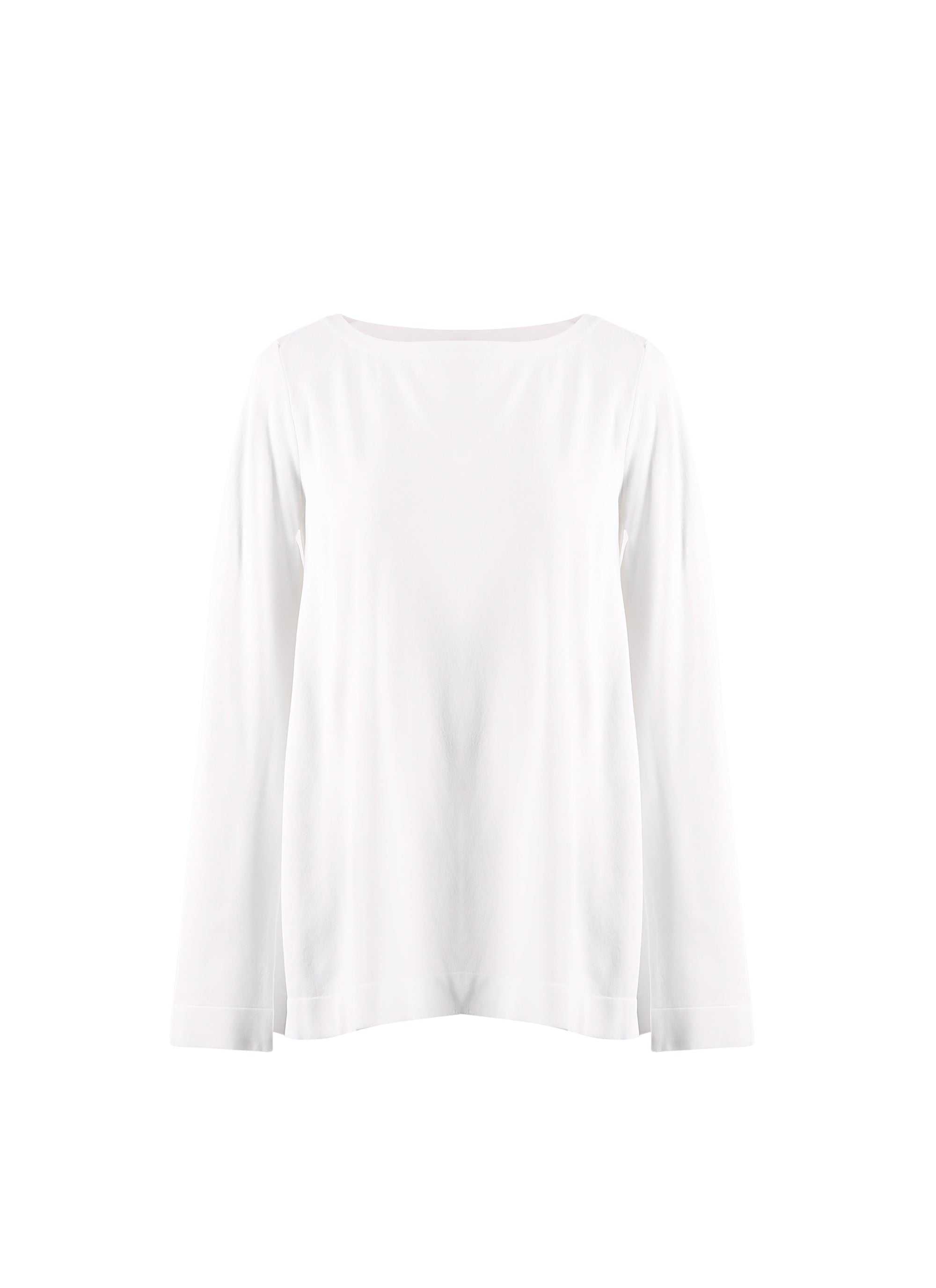 Pull à manches longues en maille - Blanc Albâtre