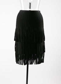 Jupe Apache en maille - Noir