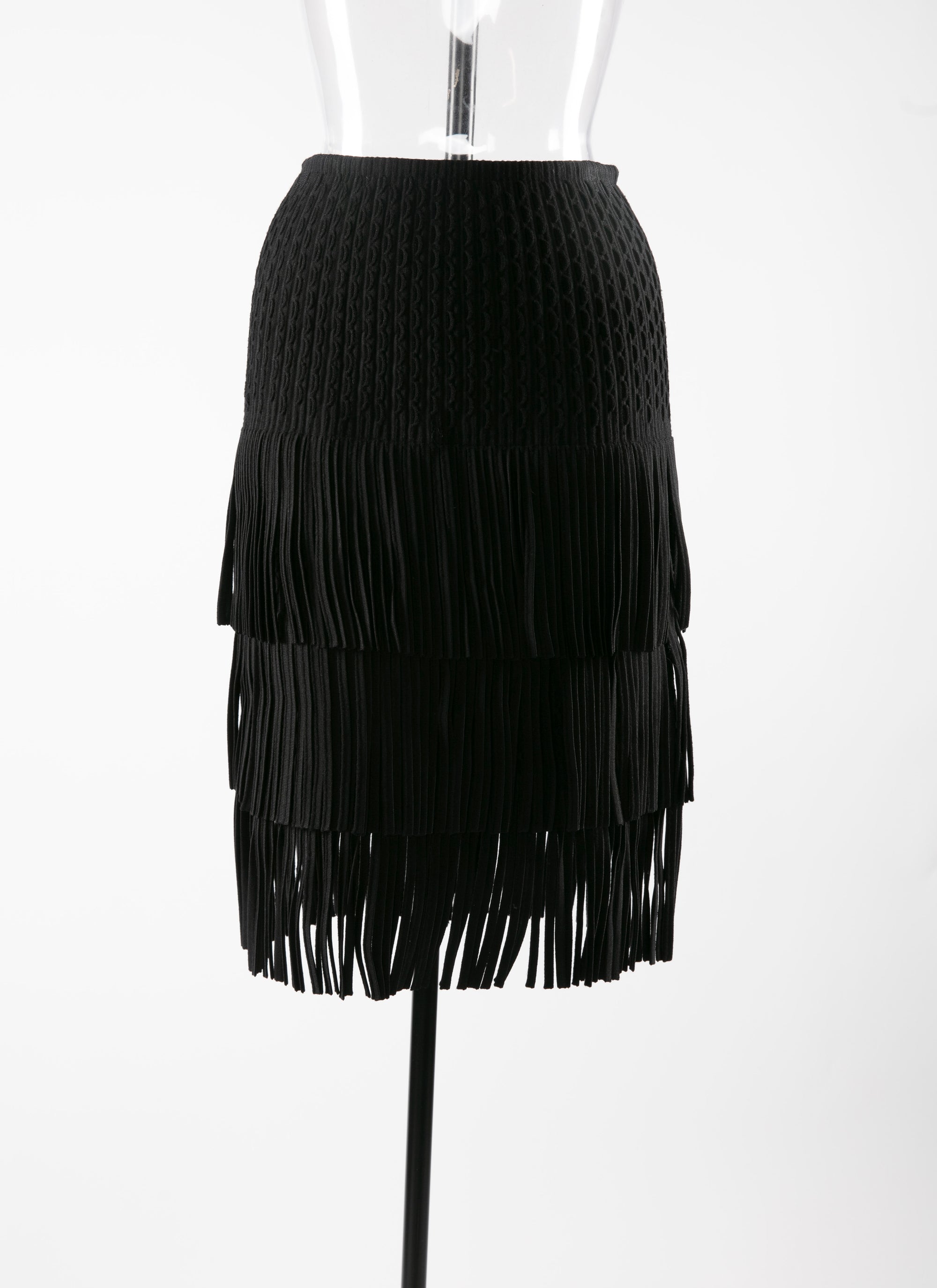 Jupe Apache en maille - Noir