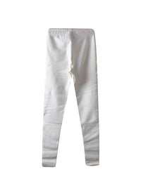Stretch legging in wool - White iridescent