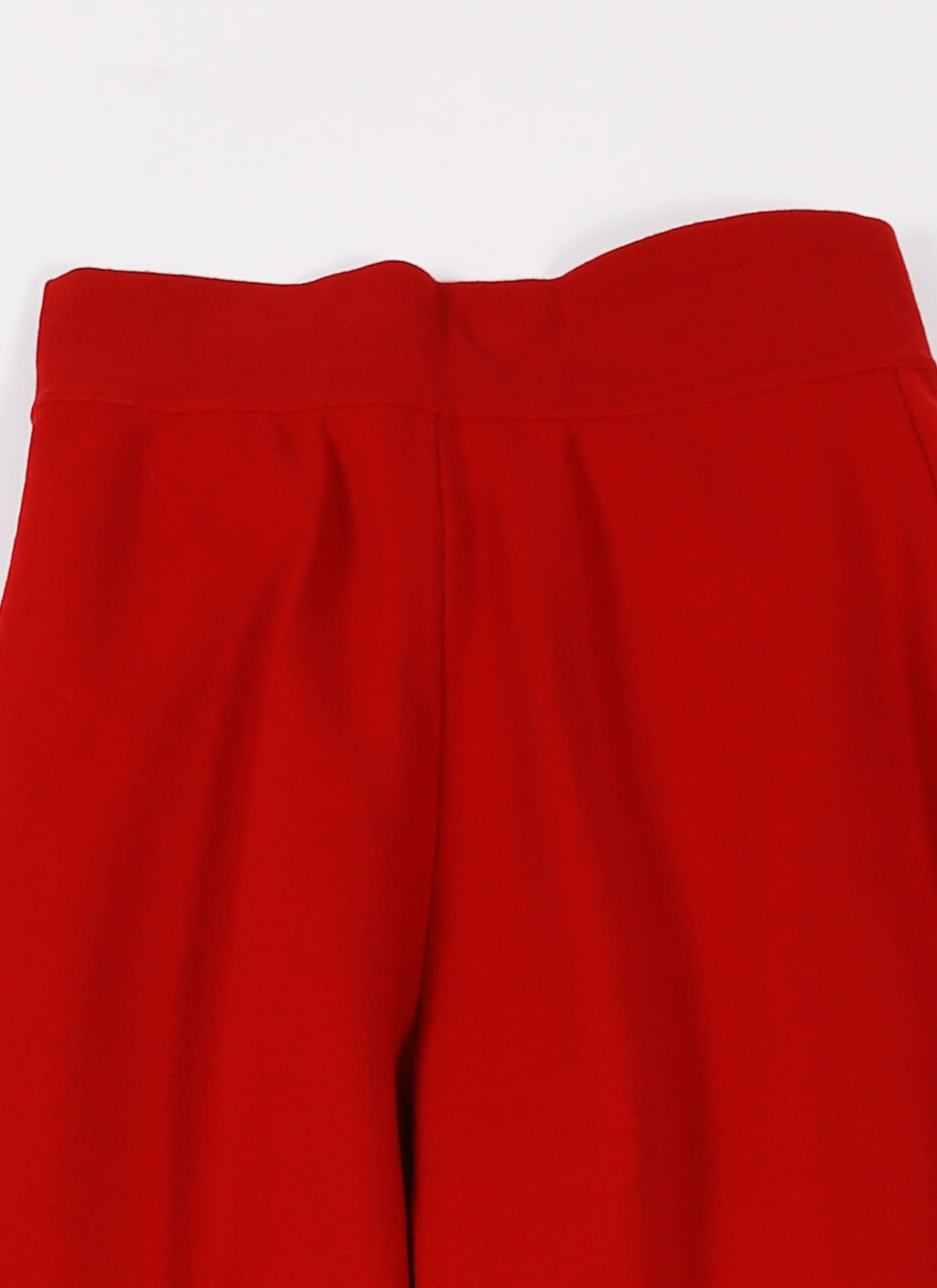 Wool stretch trousers - Garnet