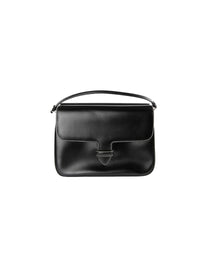 Sac ferme en cuir - Noir