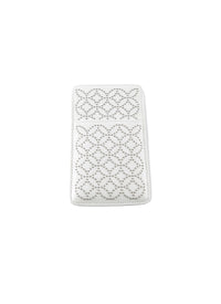 Leather phone holder - Optic White