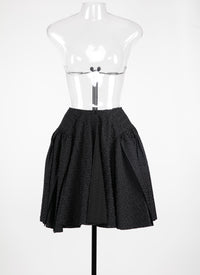 Mesh Malte skirt - Black