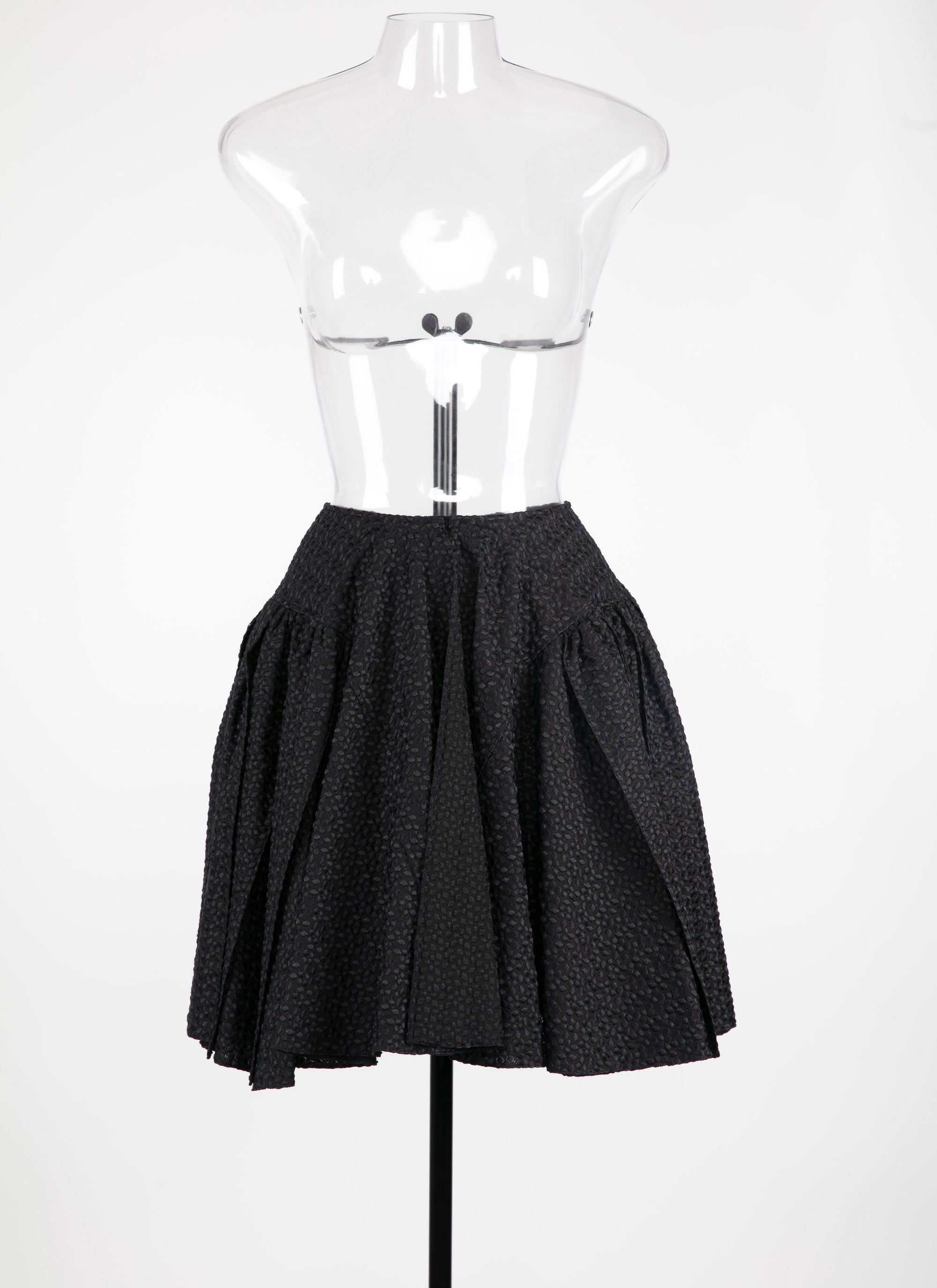 Mesh Malte skirt - Black