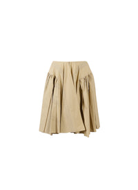 Skirt with rings - Putty