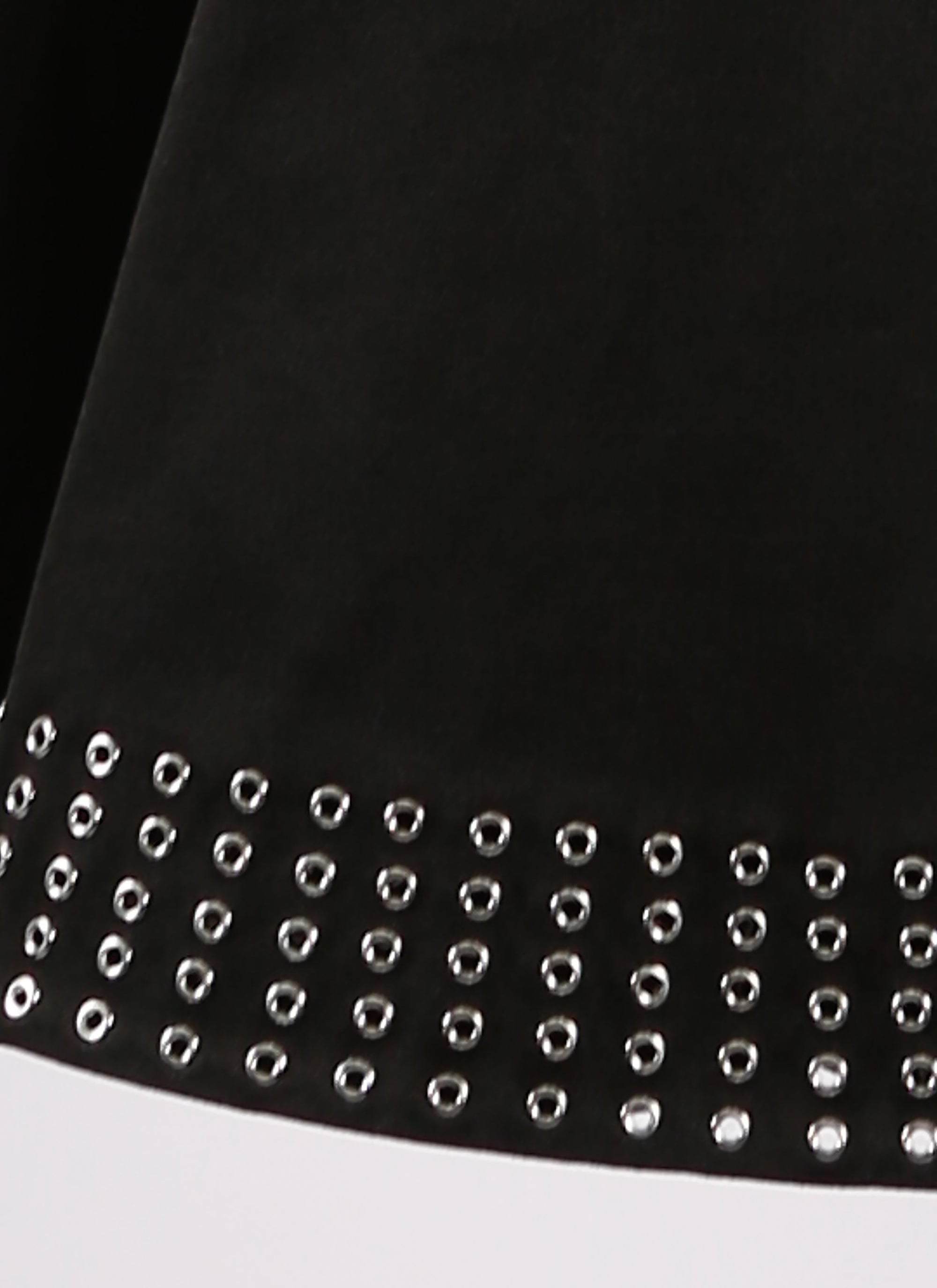 Gabardine skirt - Black intense
