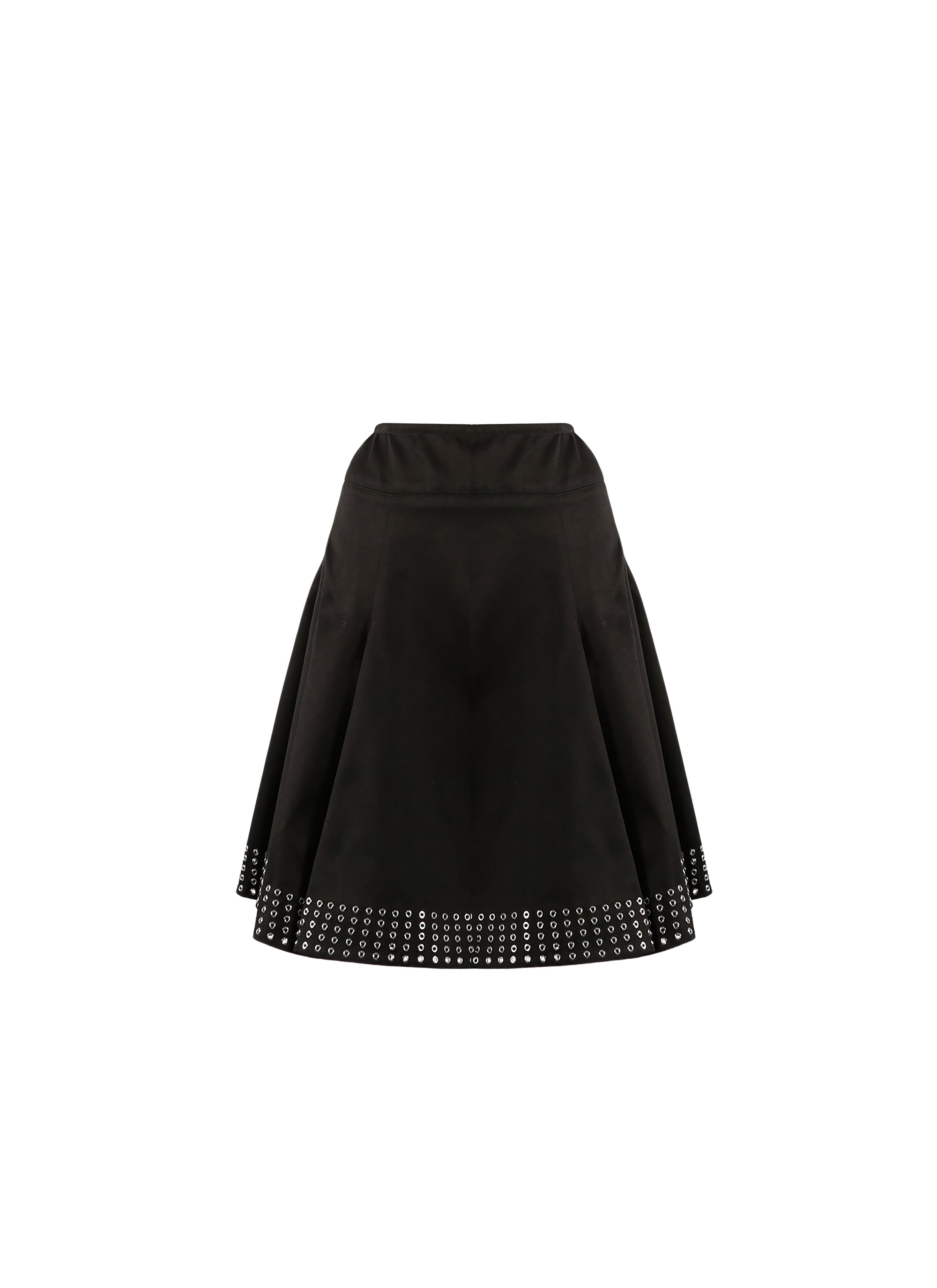 Gabardine skirt - Black intense