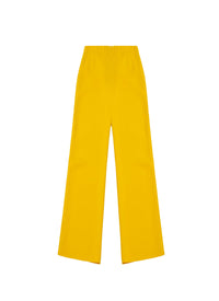 Mermaid Wide Leg Trousers - Amber