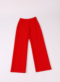 Mermaid trousers - Scarlet