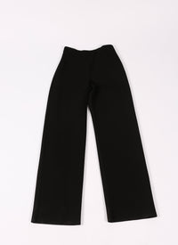 Mermaid trousers - Black intense