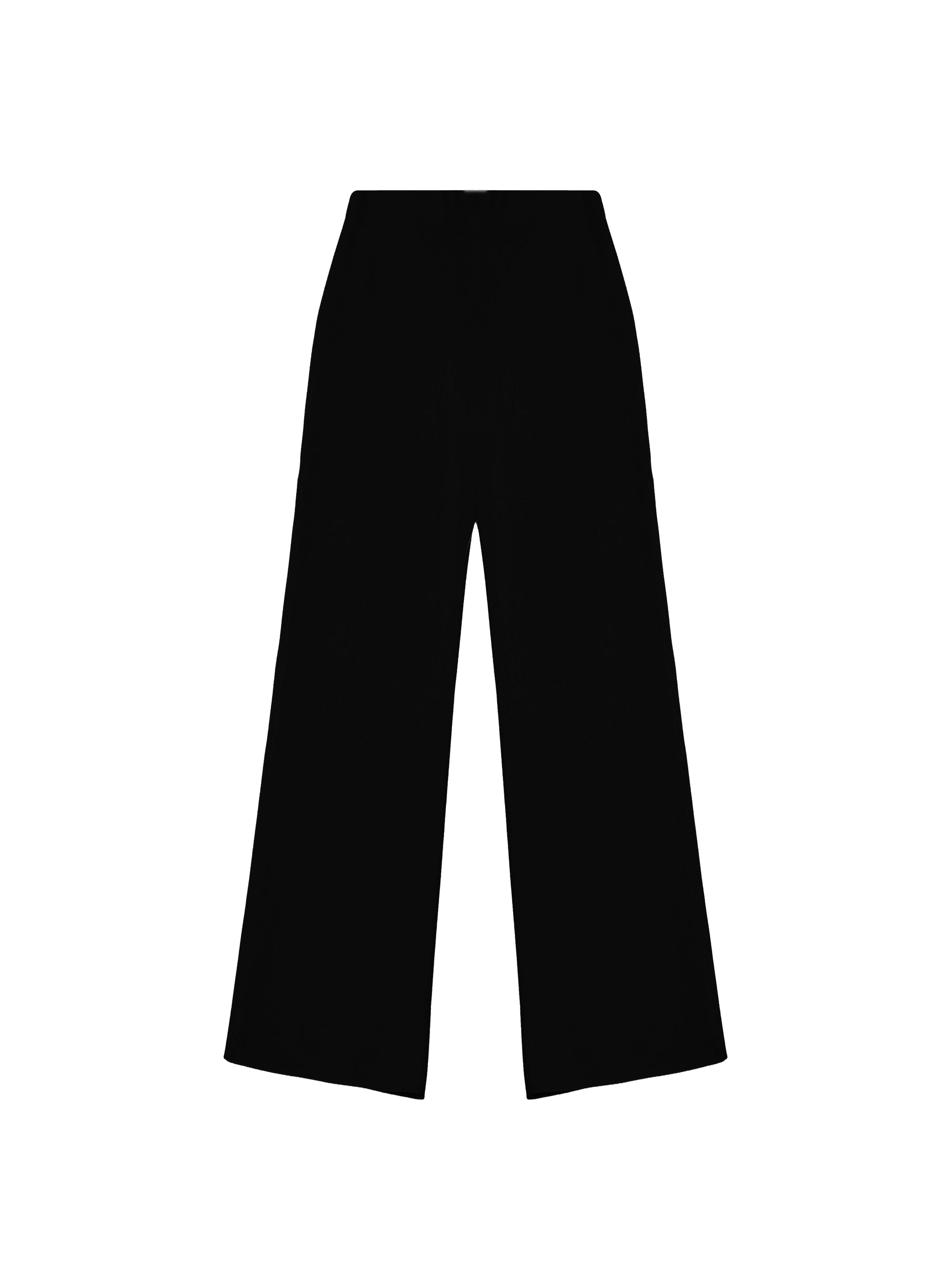 Mermaid trousers - Black intense