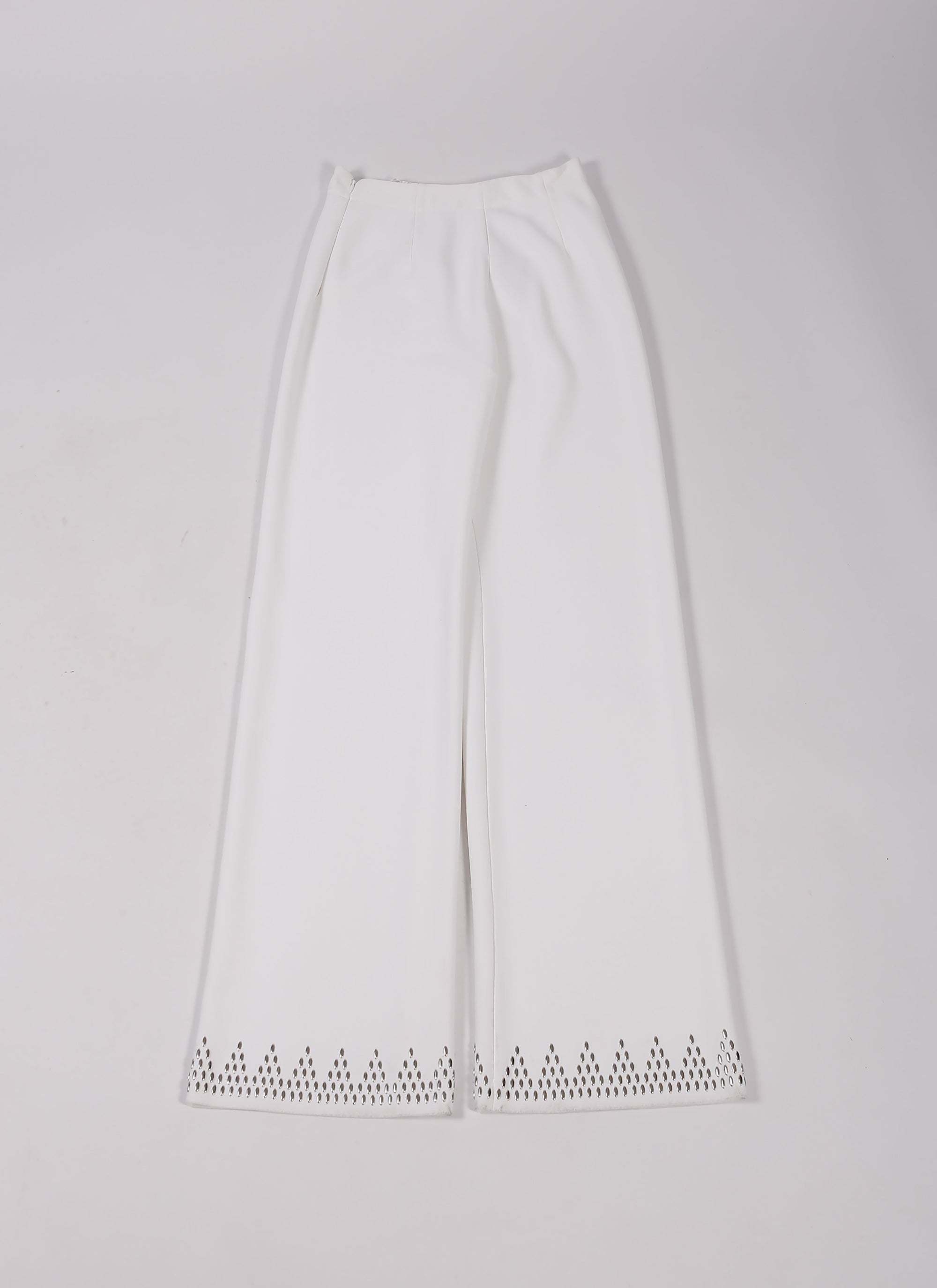 Triangle trousers - White