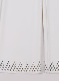 Triangle trousers - White