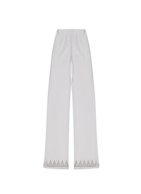 Triangle trousers - White
