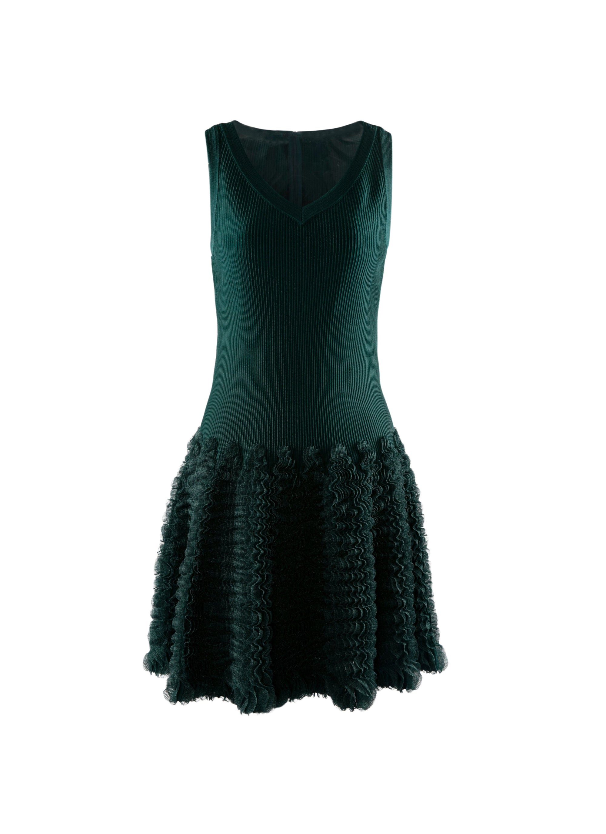 Sleeveless dress - Petroleum Blue