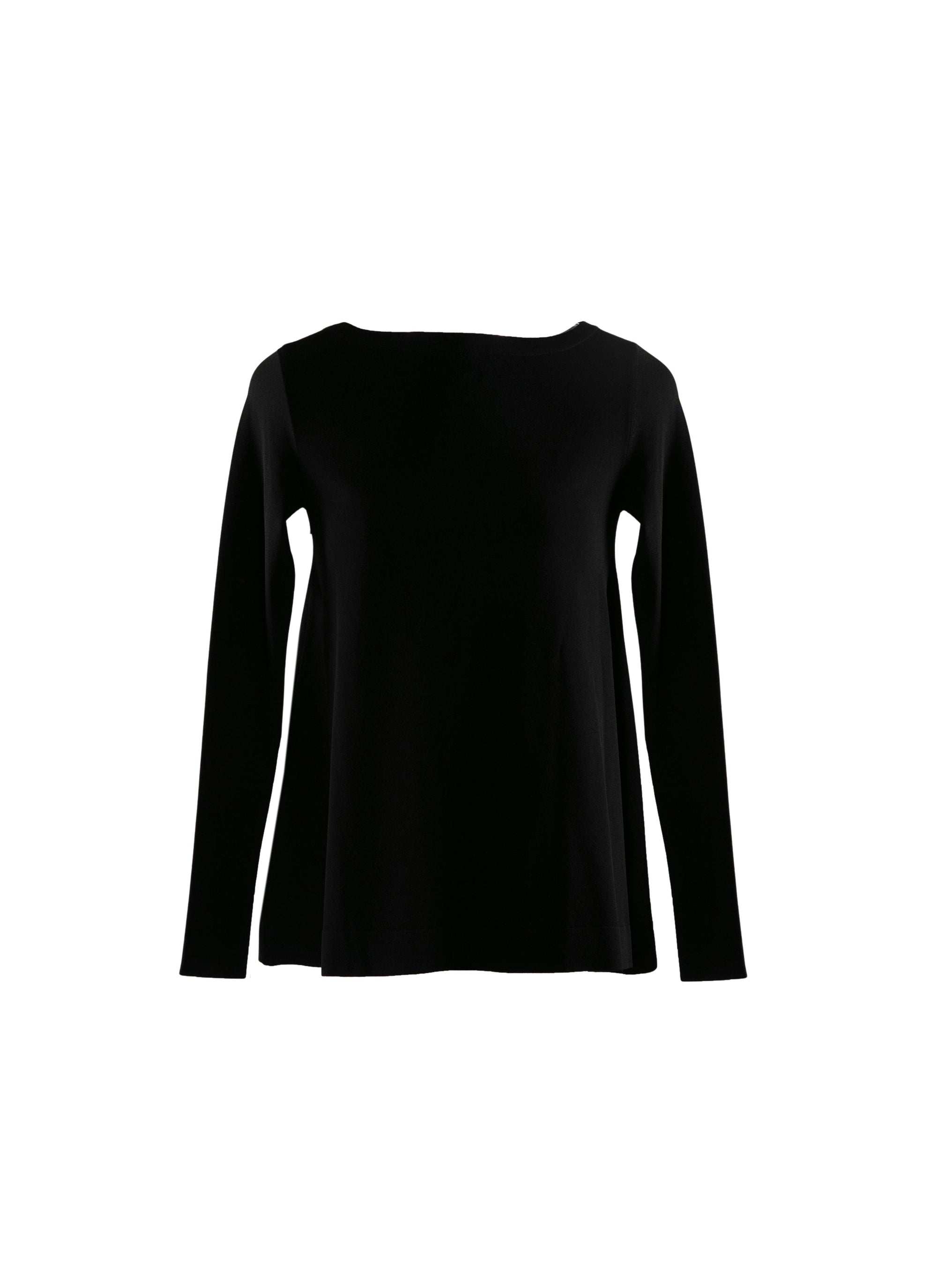 Long-sleeved jumper - Intense Black