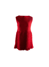 Sleeveless jumper - Scarlet
