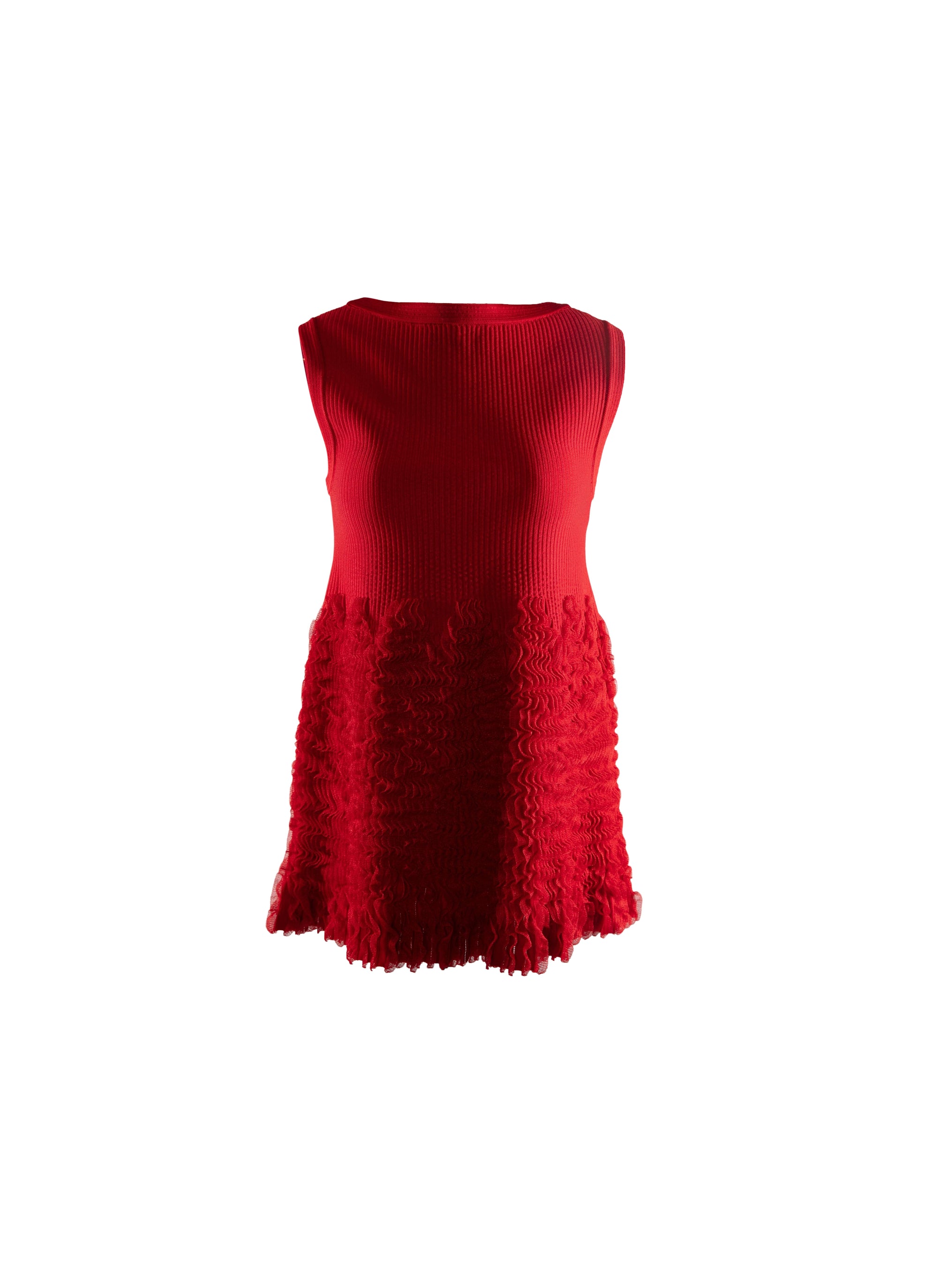Sleeveless jumper - Scarlet