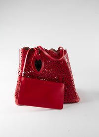Shopping bag - Intense Red