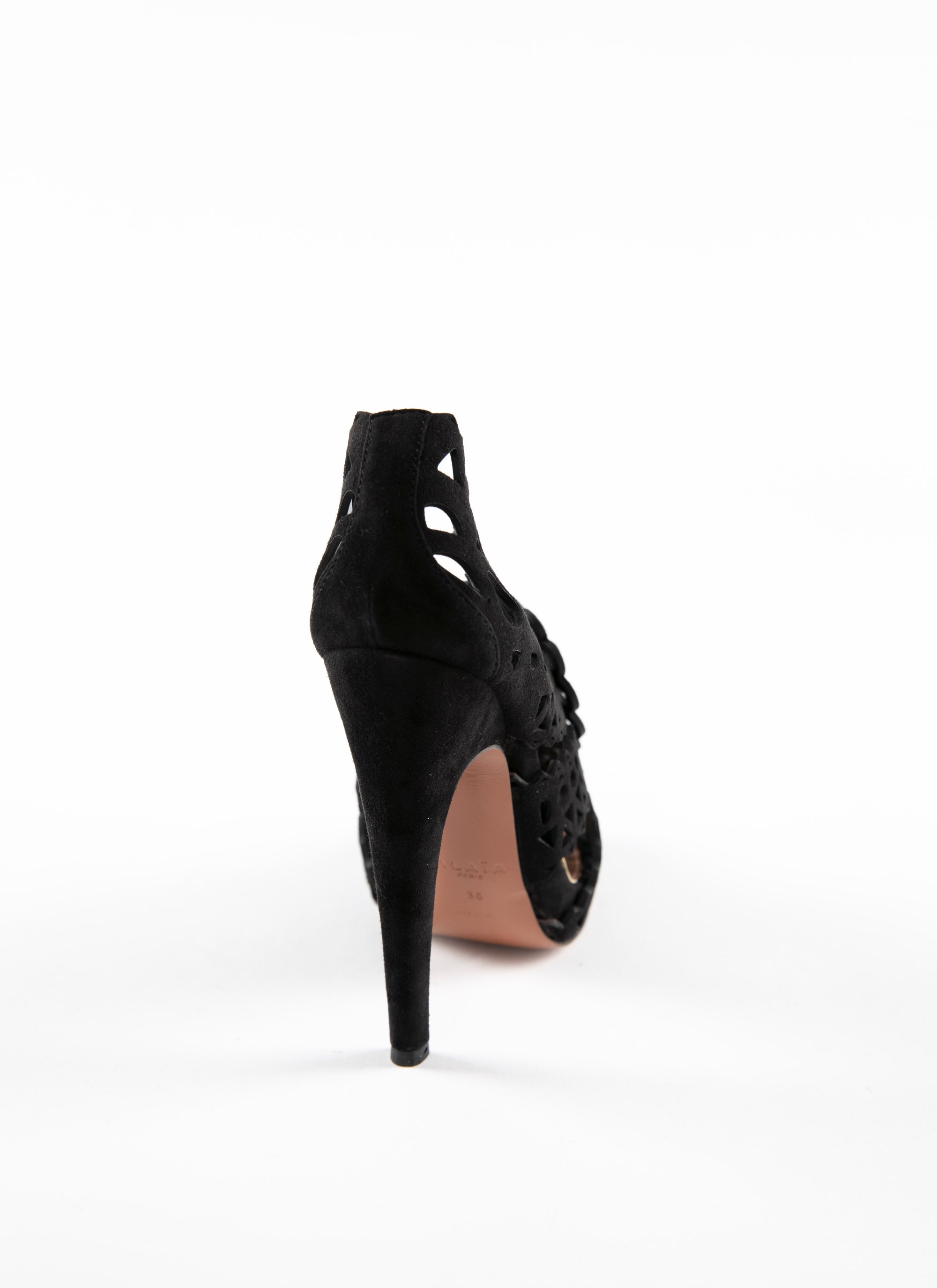 110 pumps in leather - Black intense