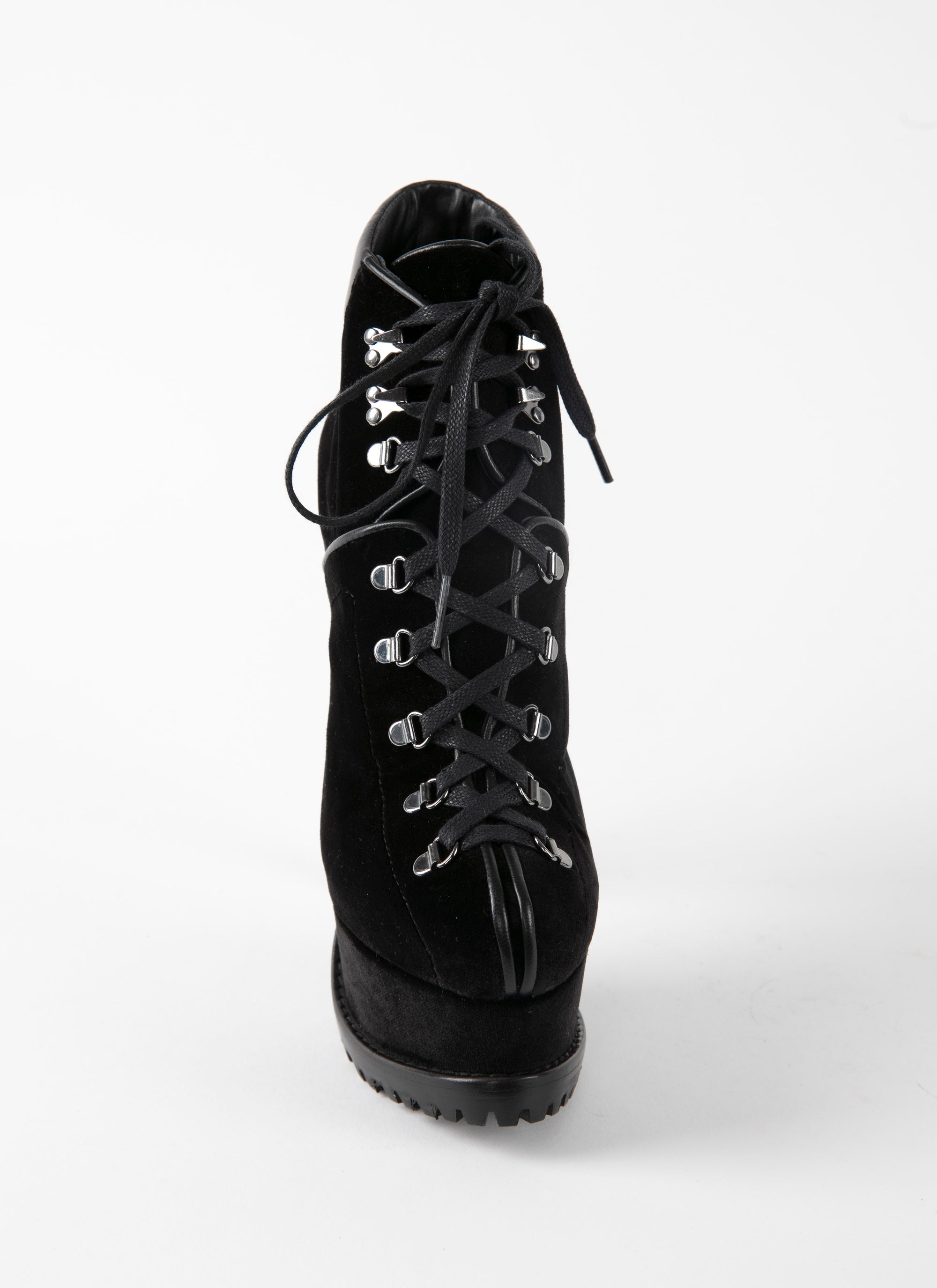 Platform boots 165 - Black intense