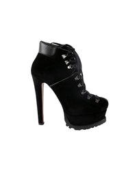 Platform boots 165 - Black intense