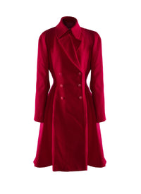 Wool coat - Magenta