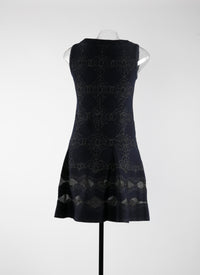 Wool sleeveless tunic - Night