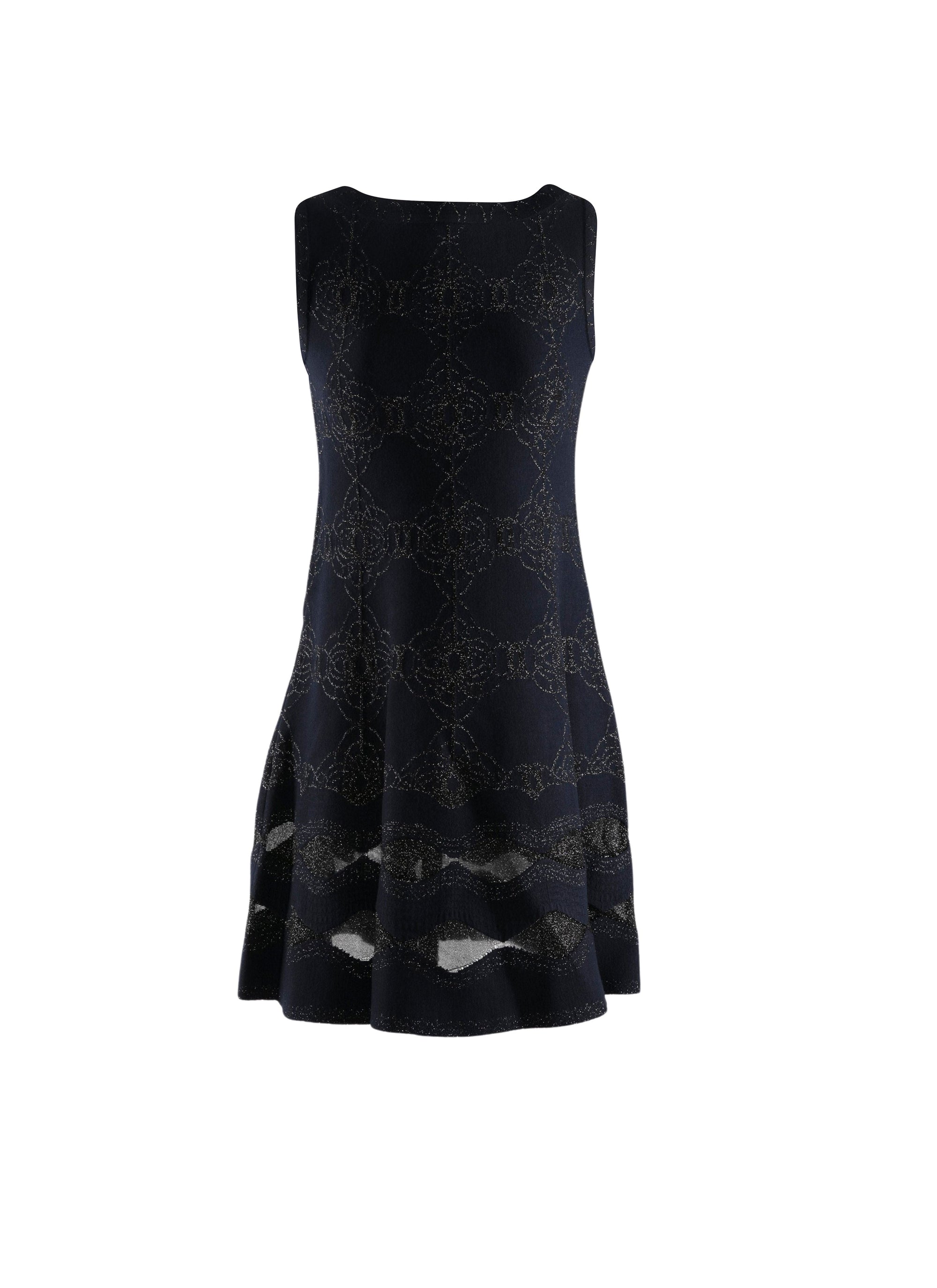 Wool sleeveless tunic - Night