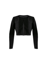 Regence mini long sleeve cardigan - Black intense
