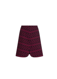 Alhambra skirt - Black & Pink