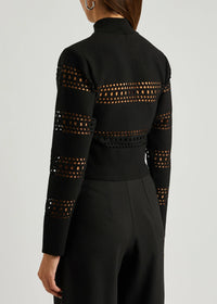 Pull Vienne en laine - Noir Alaïa