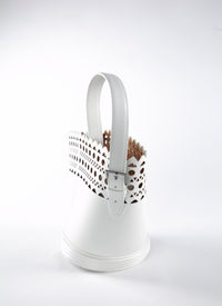 Leather bag - Optic White