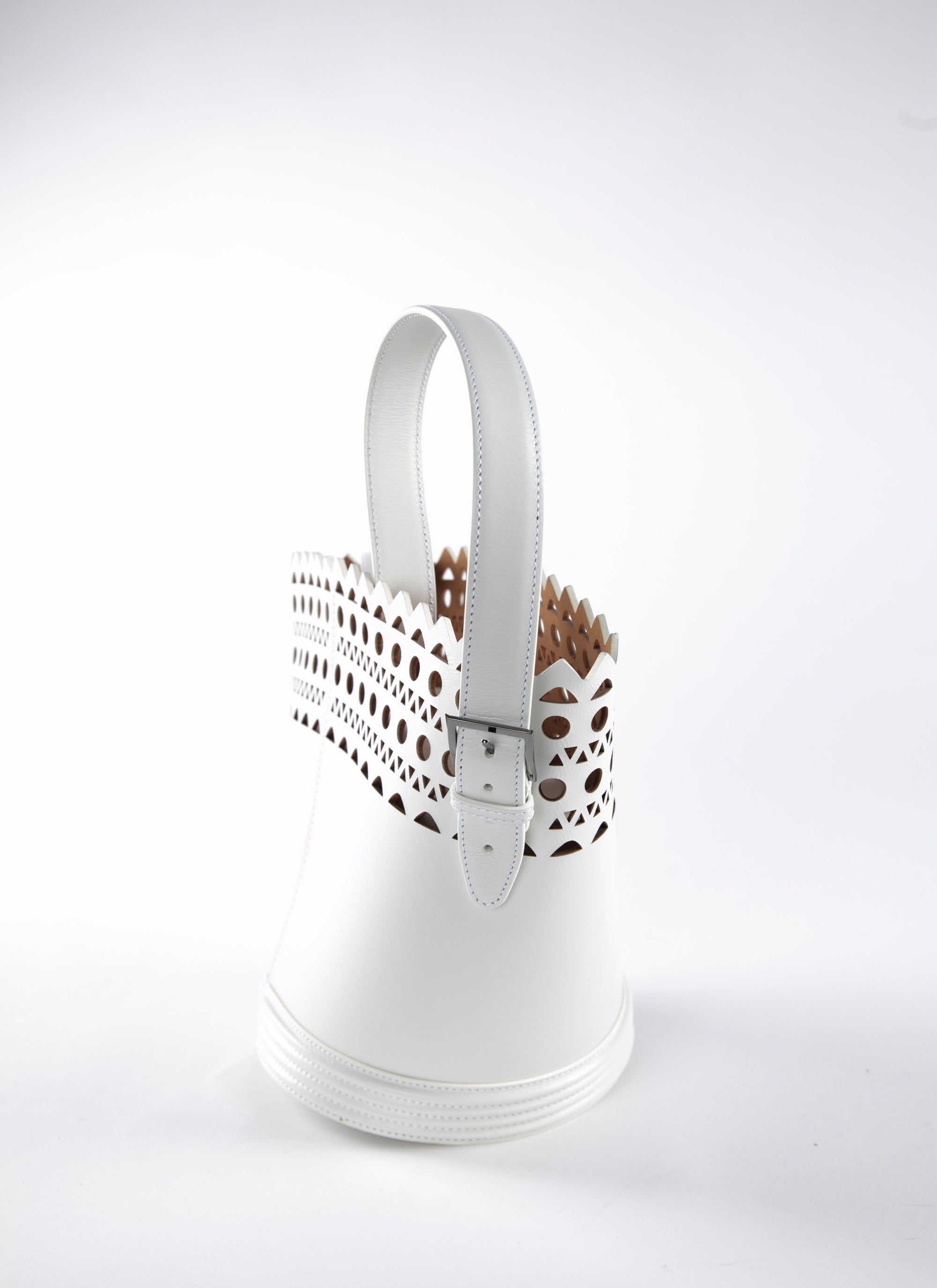 Leather bag - Optic White