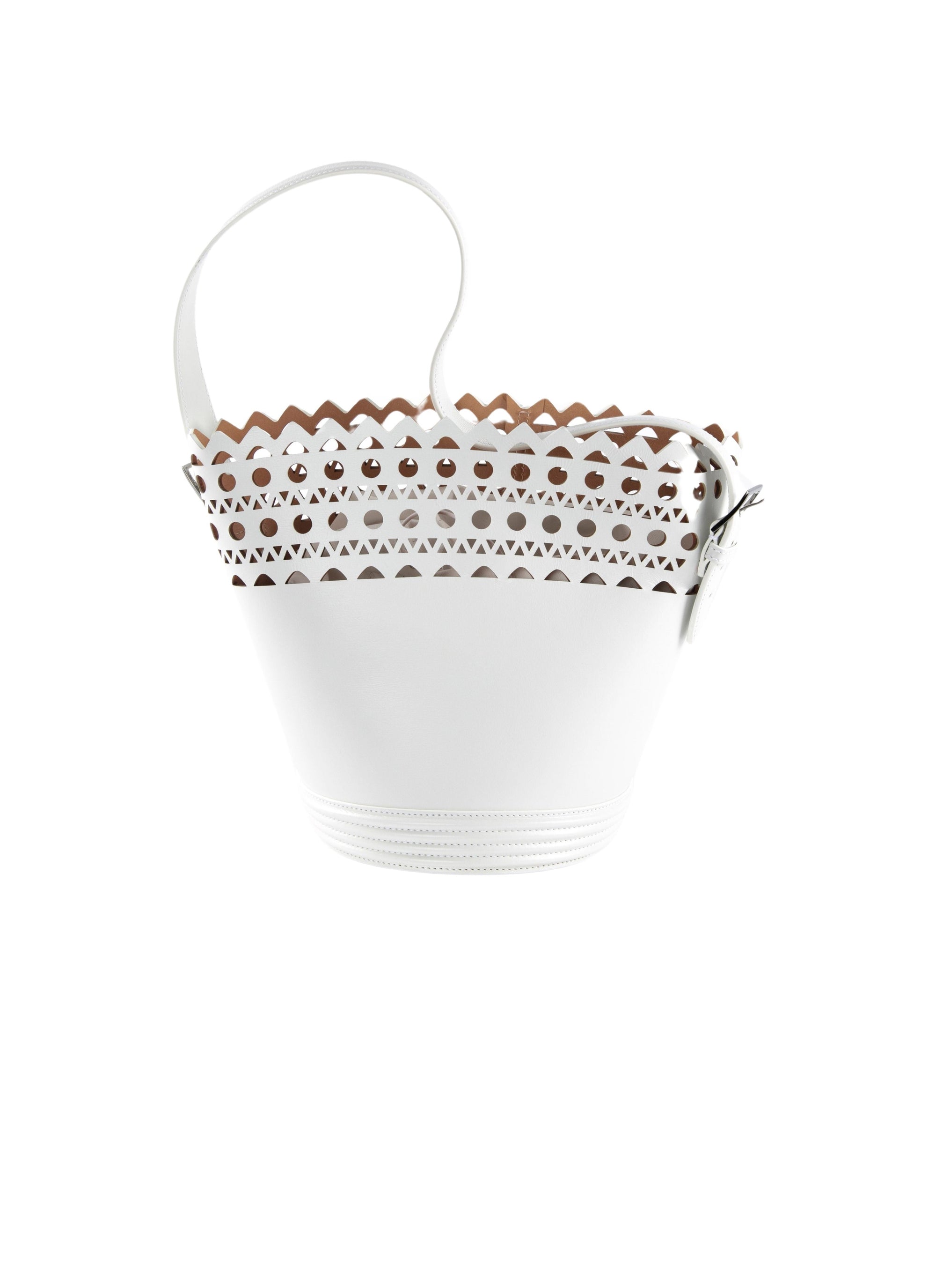 Leather bag - Optic White