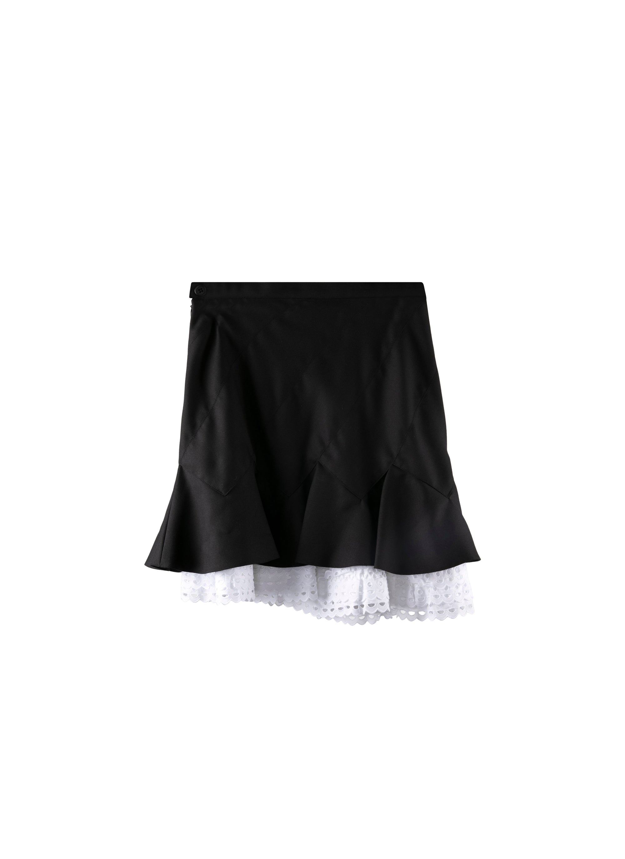 Wool skirt - Black