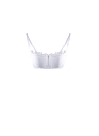 Soutien-gorge brodé - Blanc