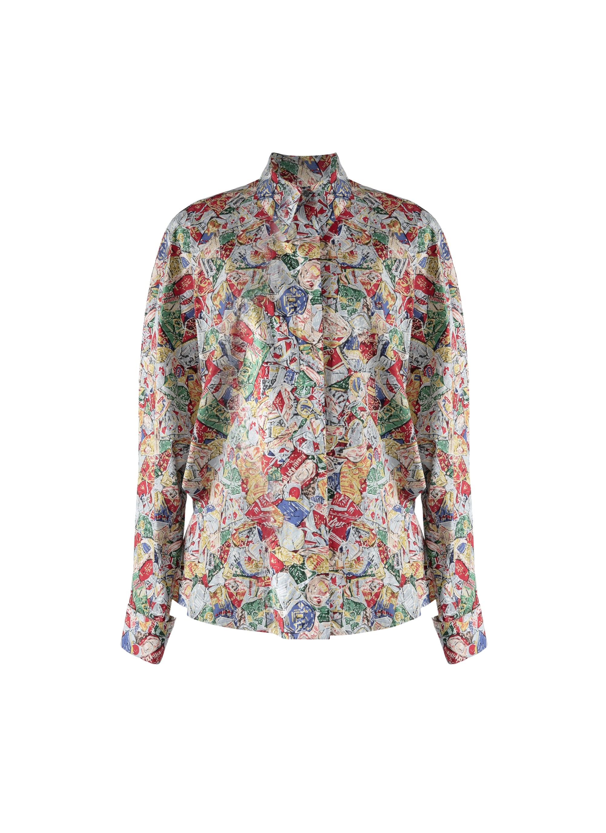 Chemise en popeline cesar - Multicolore