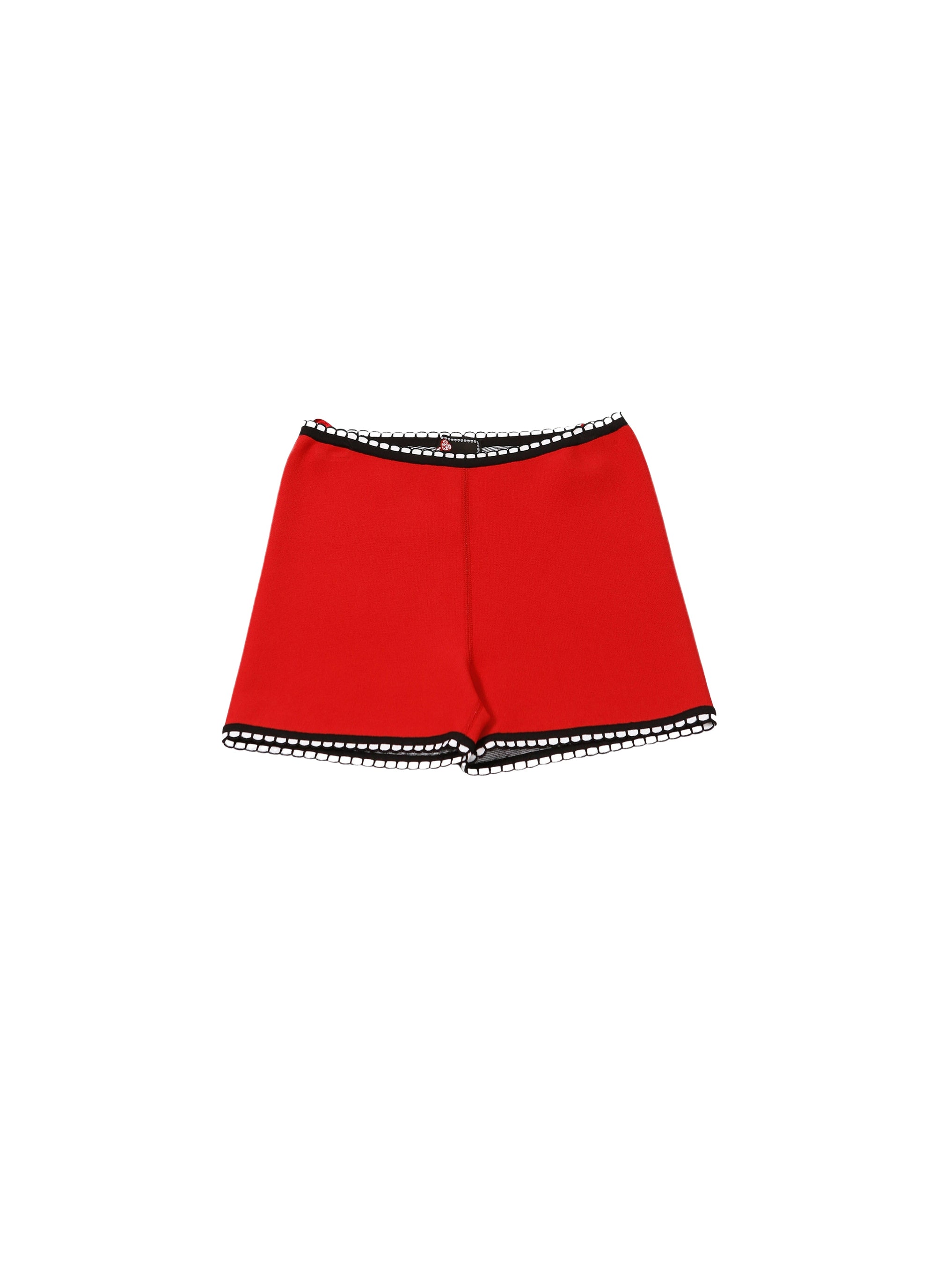 Mon Cœur shorts - Red & Black