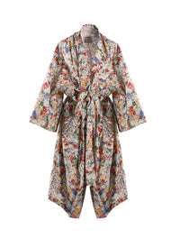 Cesar poplin cut-out dress - Multicolour