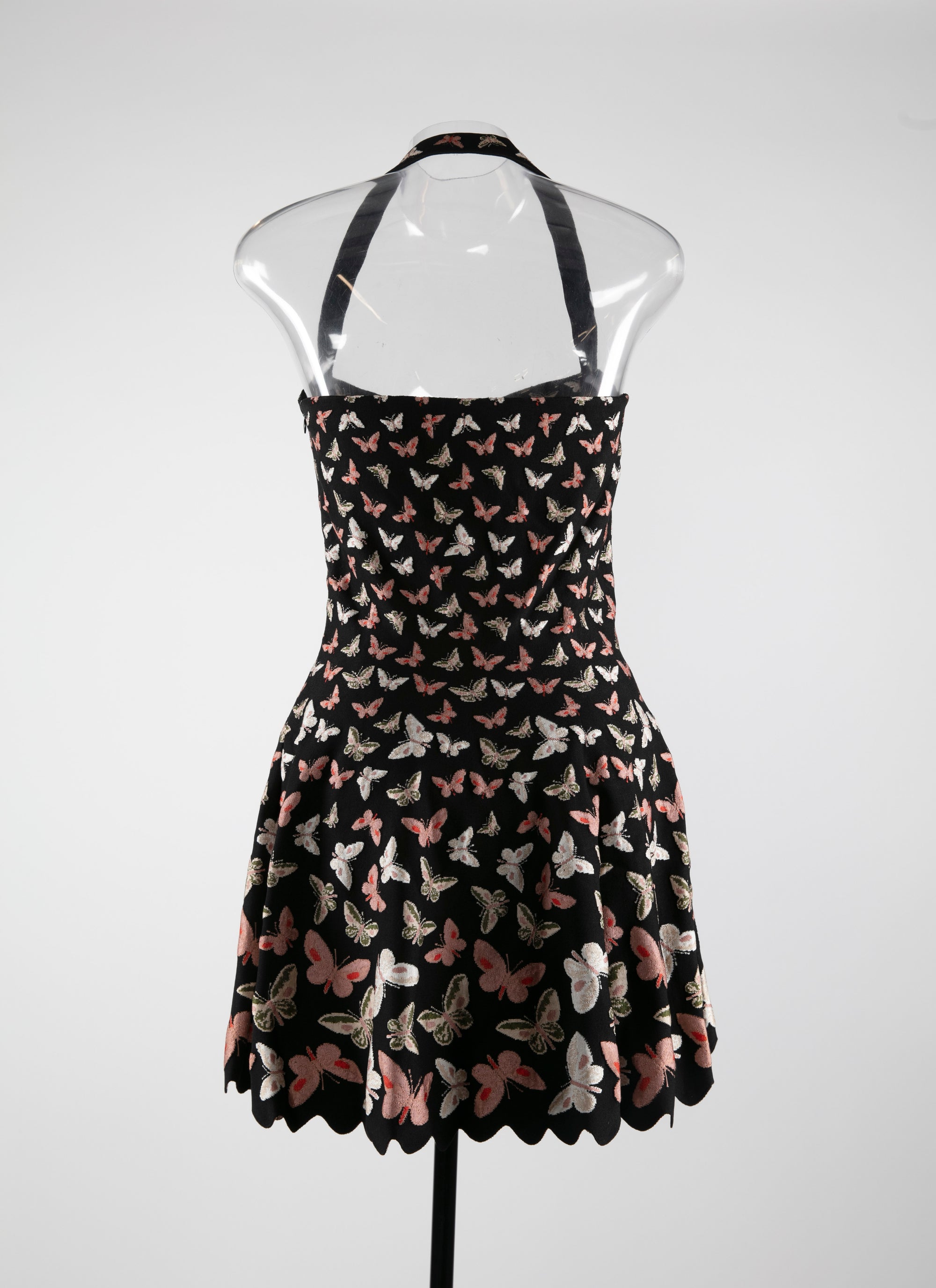 Robe fluide imprimé papillon - Multicolore