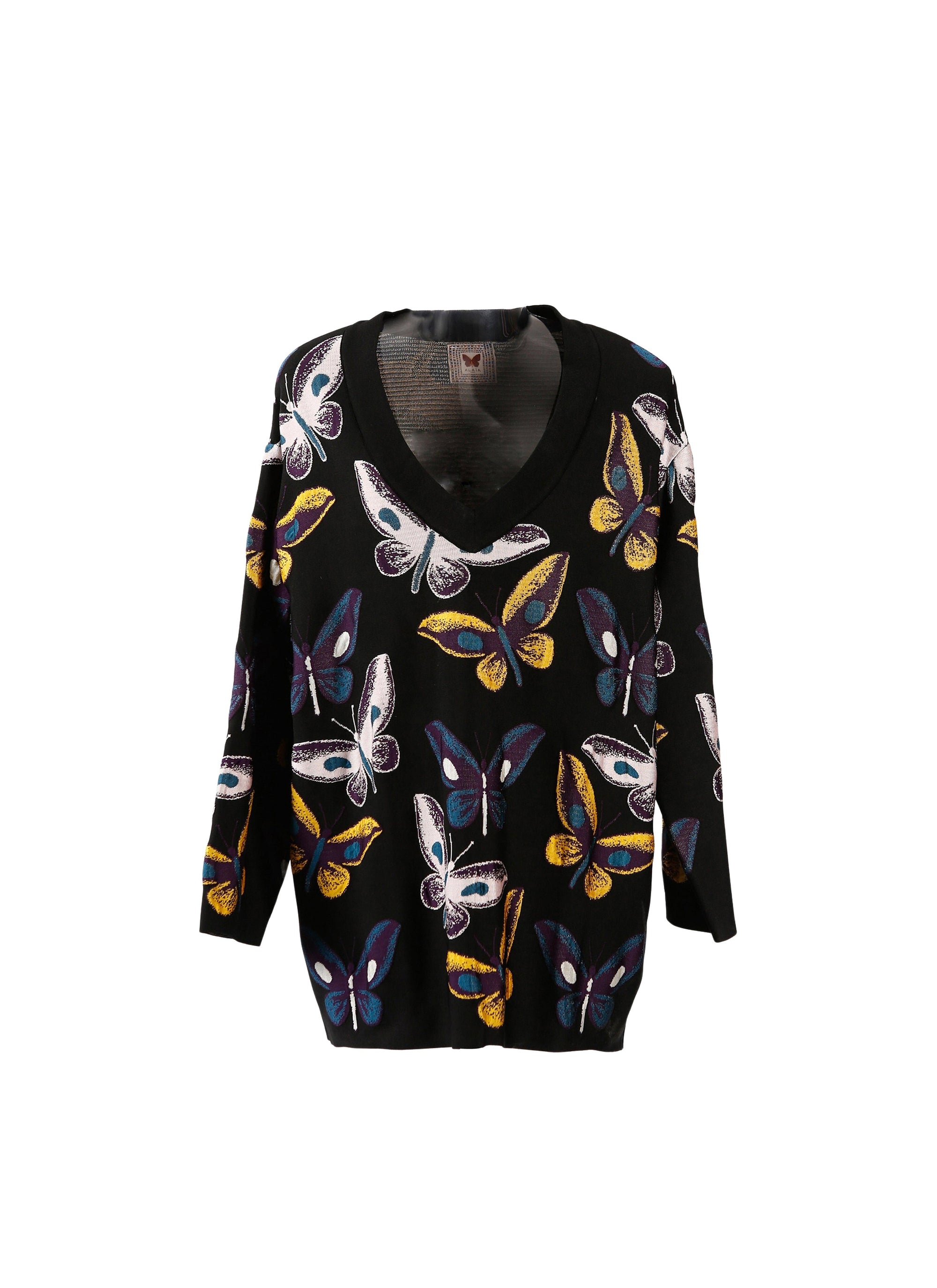 Long-sleeved Farfale jumper - Multicolor