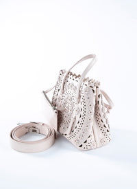 Mina mini bag - Pebble