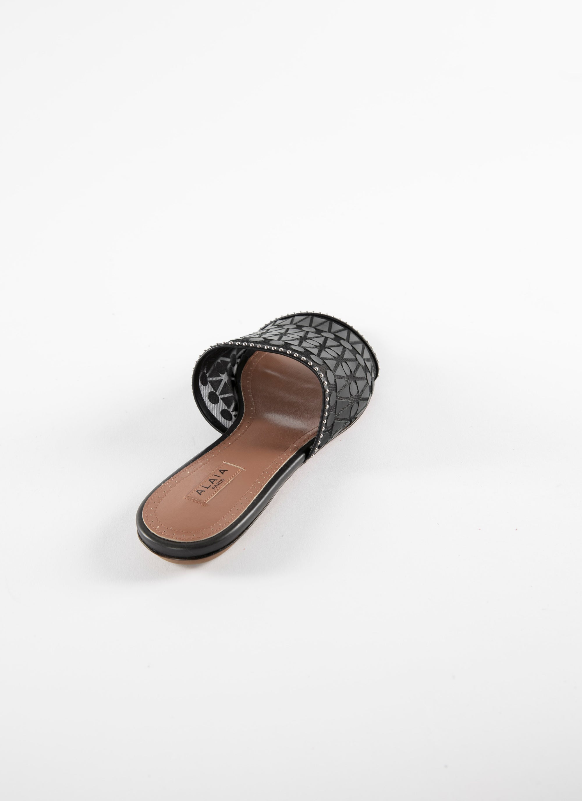 Geometric sandals - Black & Black