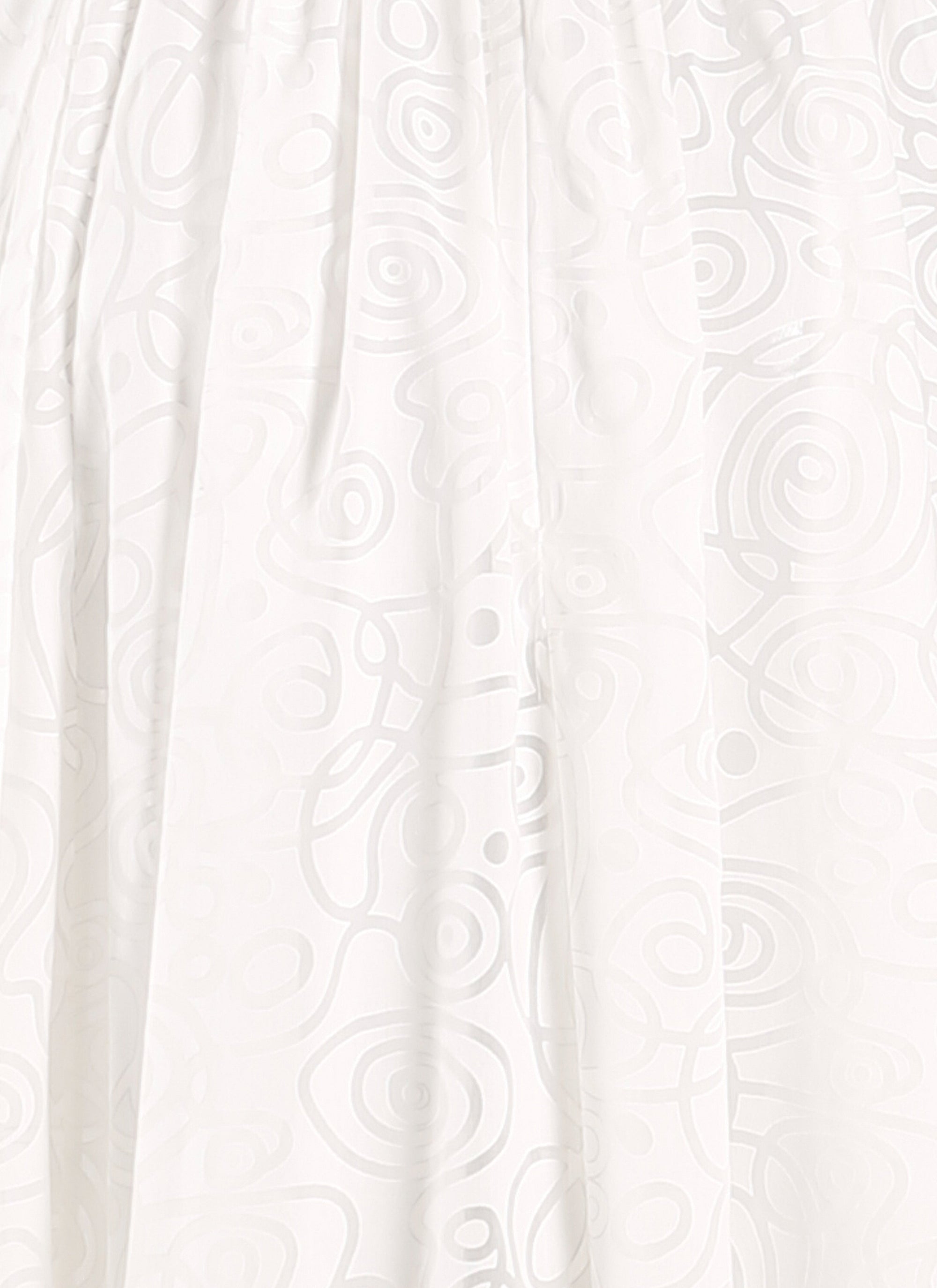 Spiral skirt - White