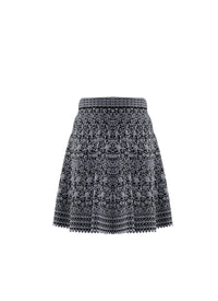 Labyrinth skirt - Black & White