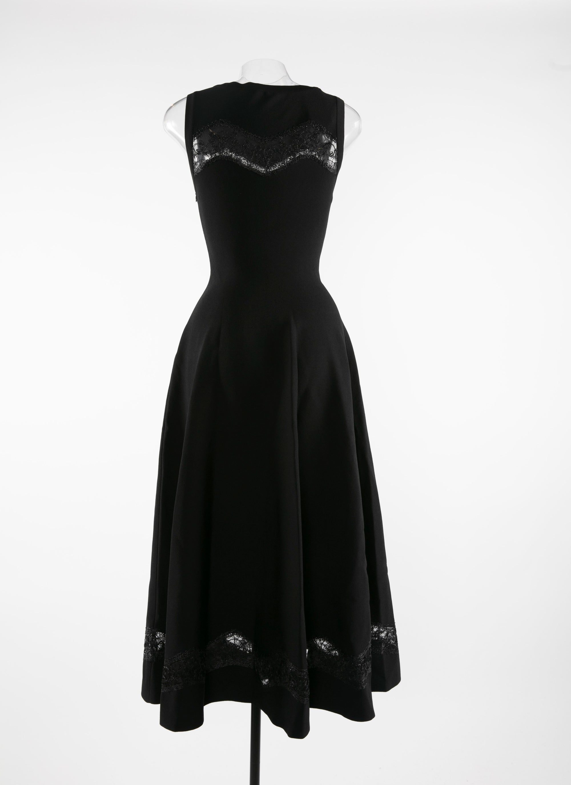 Sleeveless dress - Intense Black